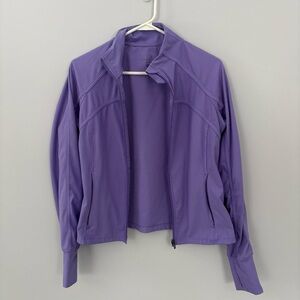 Danskin Lavender Zip-Front Utility Jacket